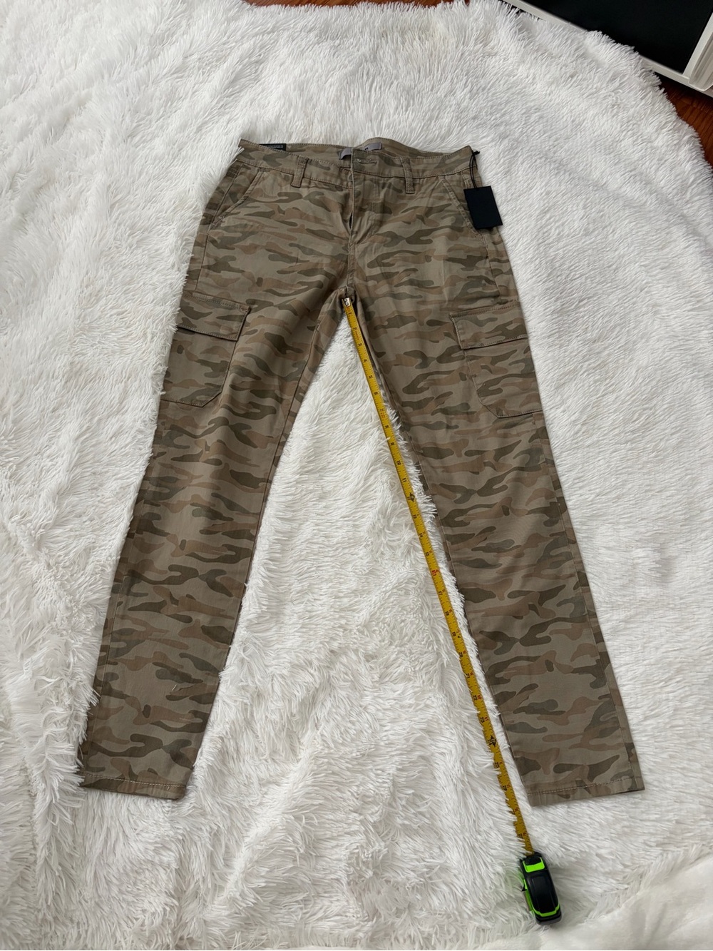 Joe's Jeans Camo Cargo Pants - Olive/Tan (NWT)